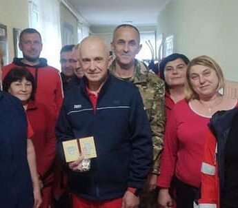Нашого «фельдшера» відзначили «Знаком пошани»