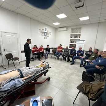 Продовжуємо проводити тренінги для наших медиків